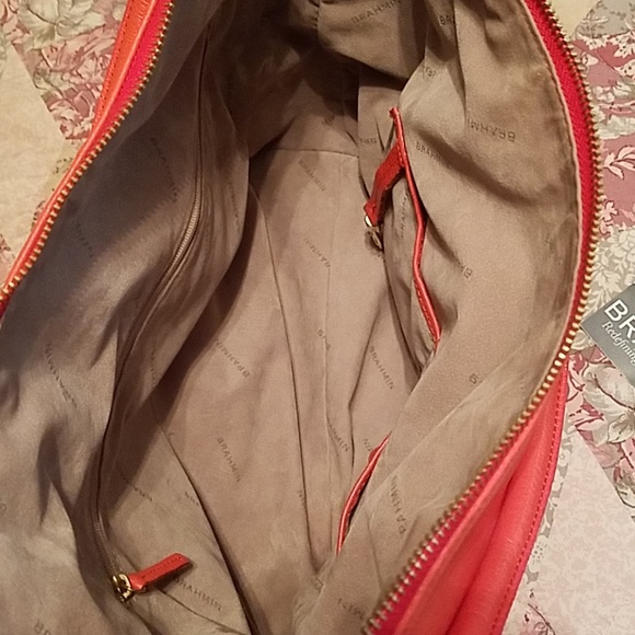 SOLD!!BRAHMIN NORAH TANGO ORANGE NEPAL HANDBAG - Picture 7 of 8